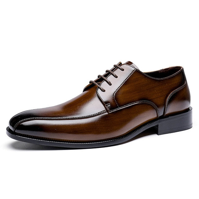 Formal shoes leather