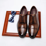Formal shoes leather